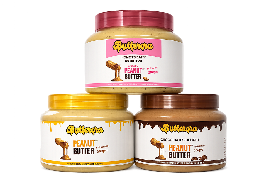 Butterora products Peanut Butter, Women's Daily Nutrition, Choco Dates Delight